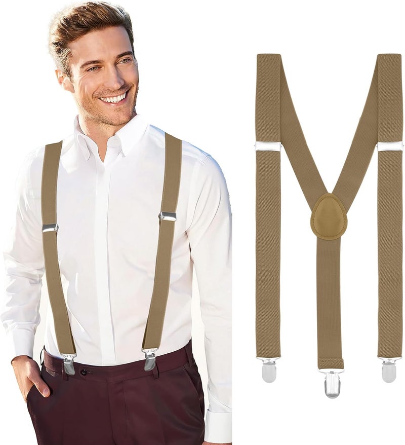 QPIXVB Men's Suspenders - Kids, Boys, Women's Halloween, Cosplay, Christmas, Tuxedo, Dress, Duty Suspenders - Image 1